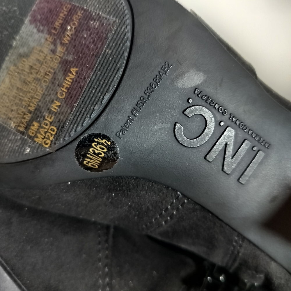 INC International Concepts Black Suede Boots - Picture 6 of 6